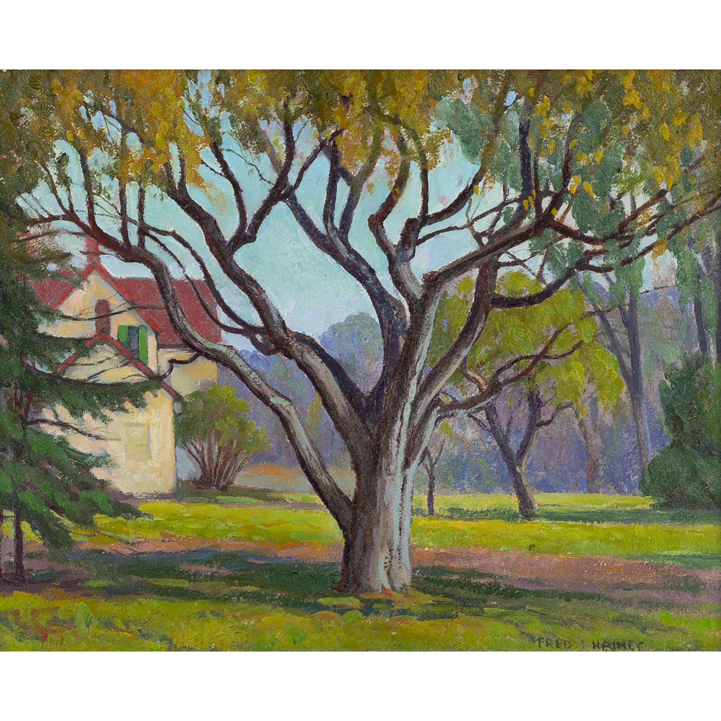 Untitled (House and Trees)