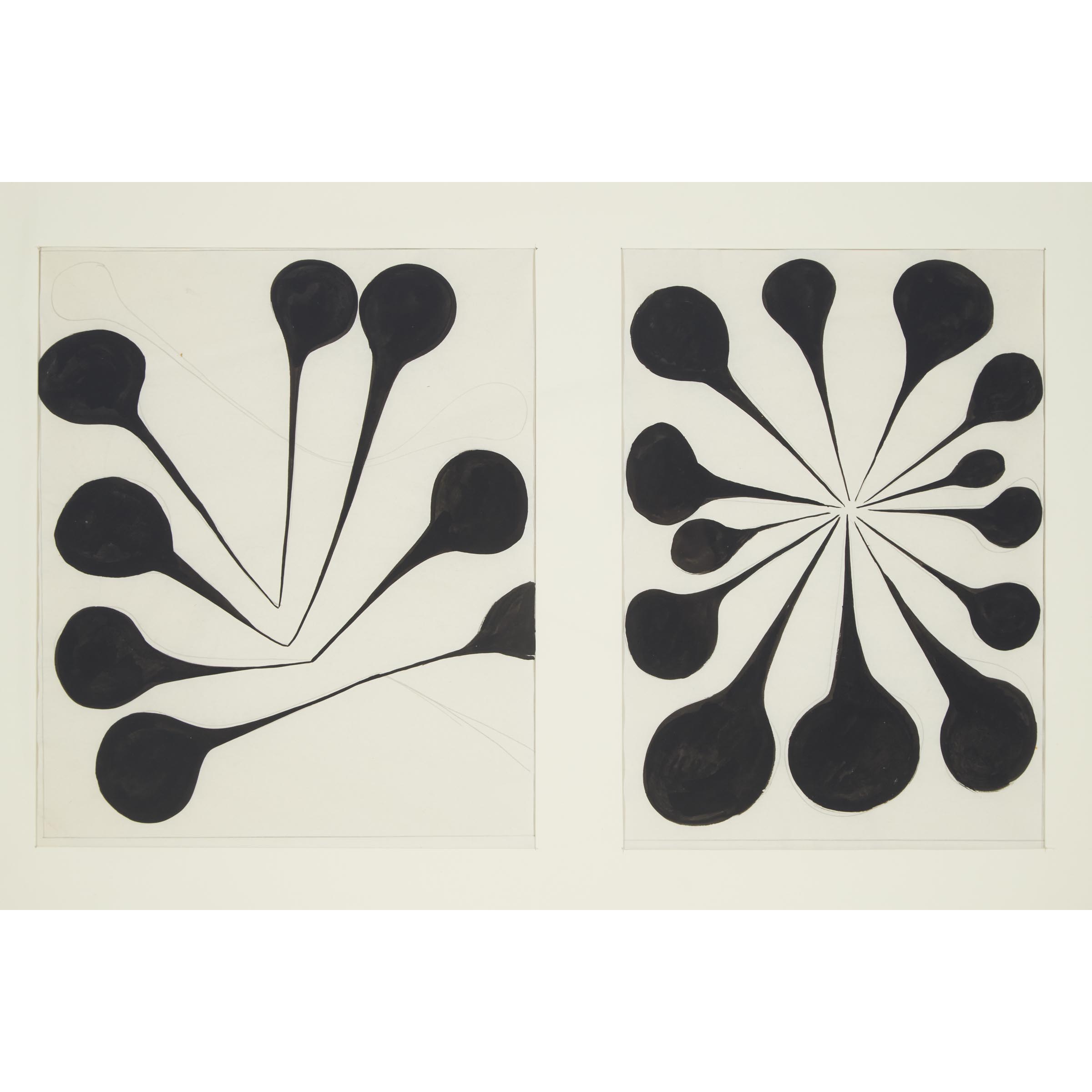 Untitled (Stretch Drawings), 1968-1970
