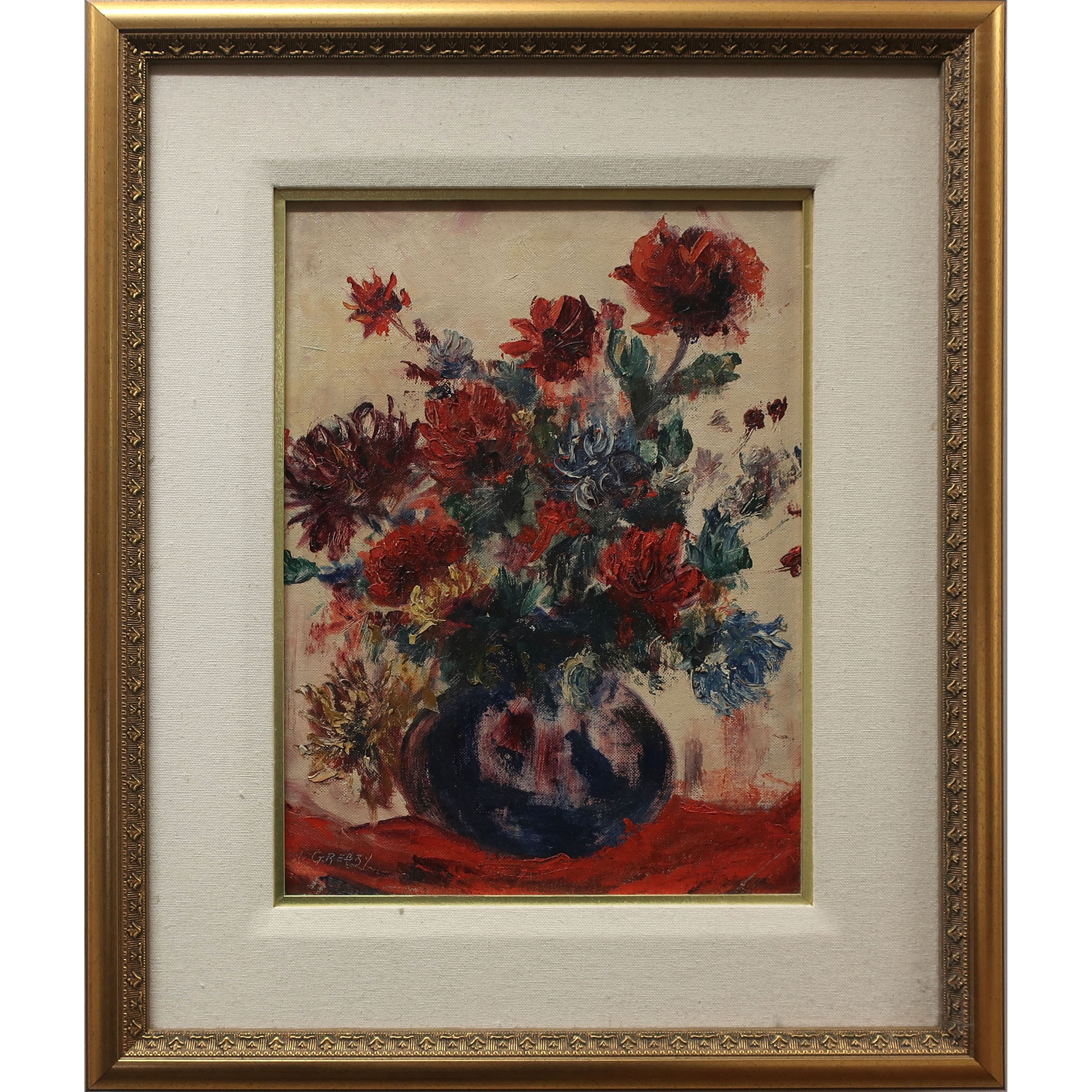 Untitled (Mixed Bouquet of Chrysanthemums)