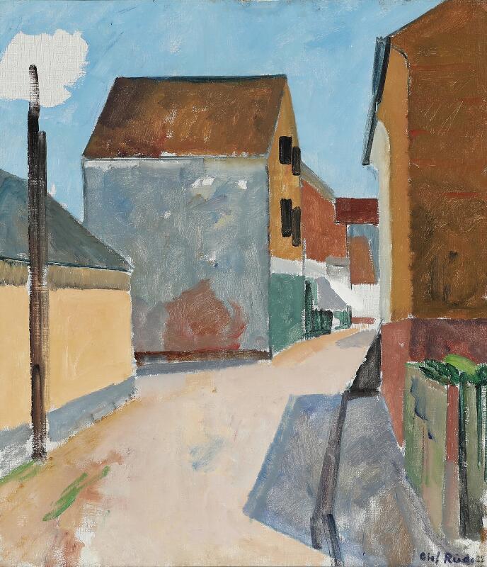 Olaf Rude, Scene from Allinge