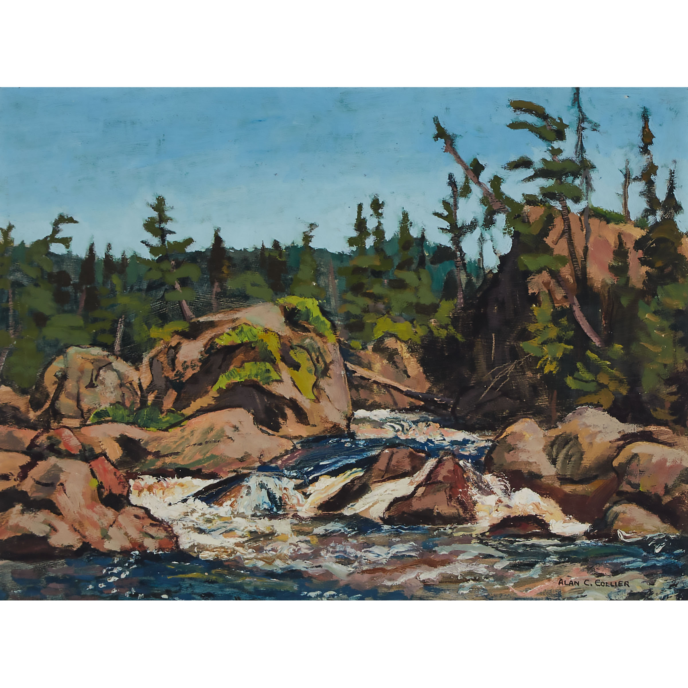 Rapids at the Crossing, Montreal River