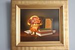 Jean-Jacques Hauser, Nature morte à la lampe Gallé