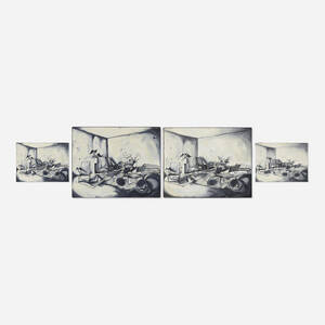 Living Room (1-4) (four works)