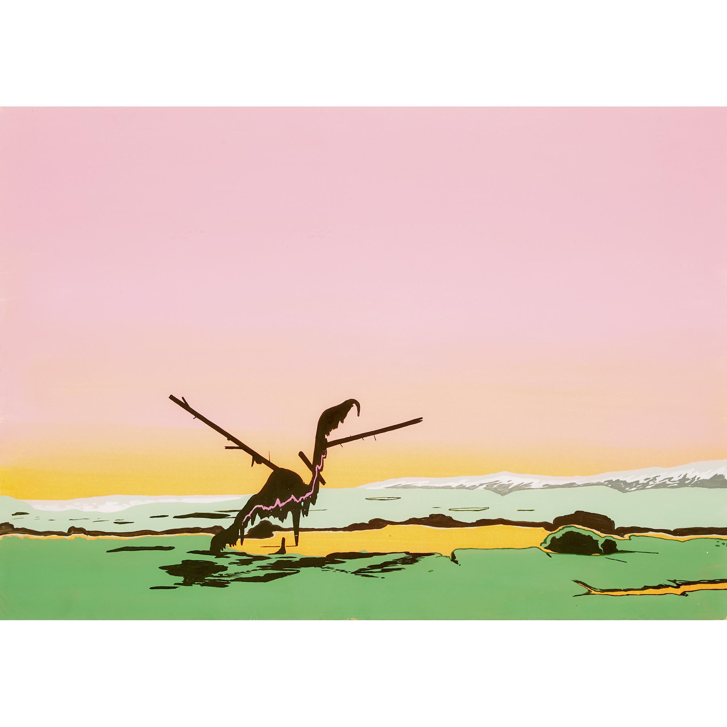 Untitled (Pink Landscape)