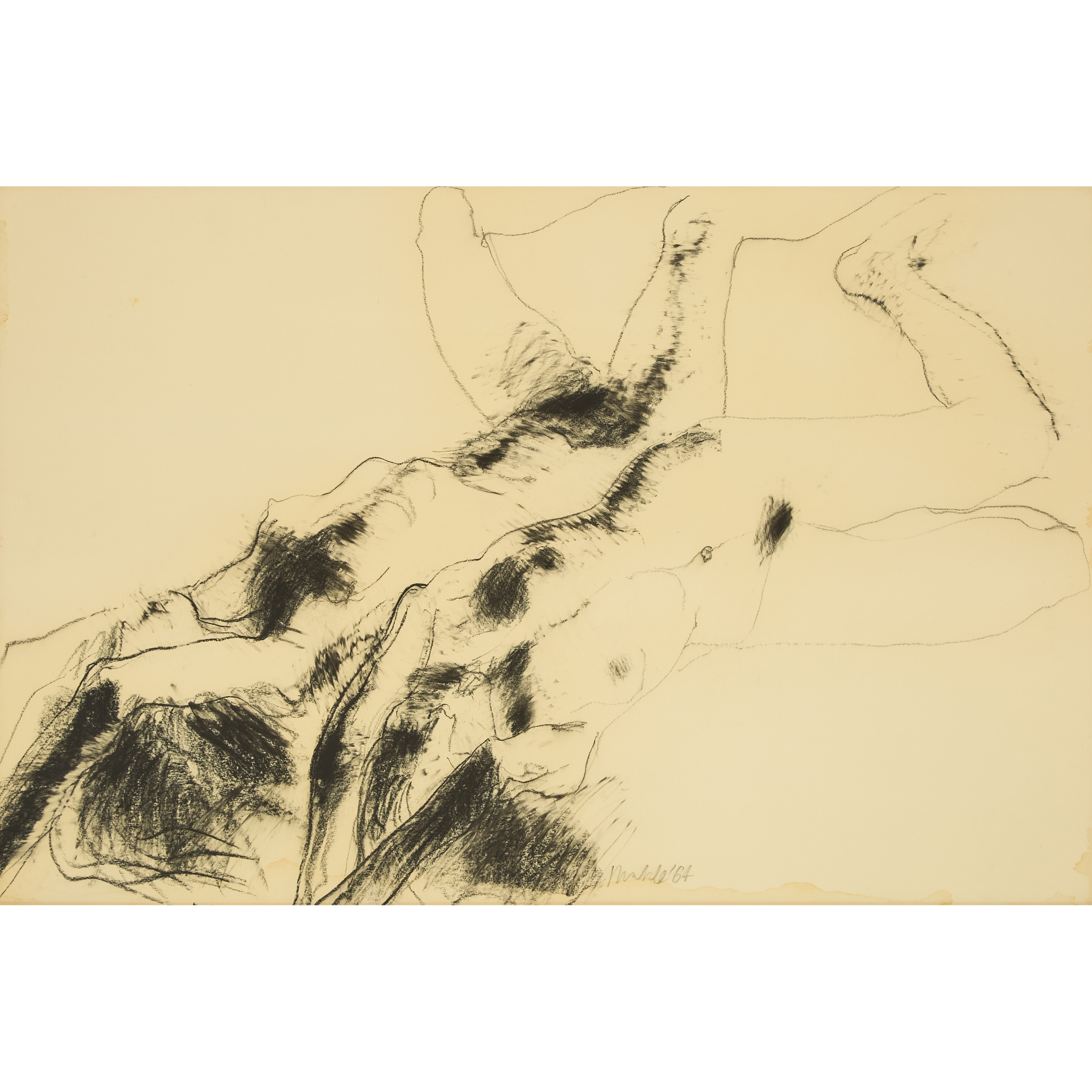 Drawing for Fallen Figure, Series Vii