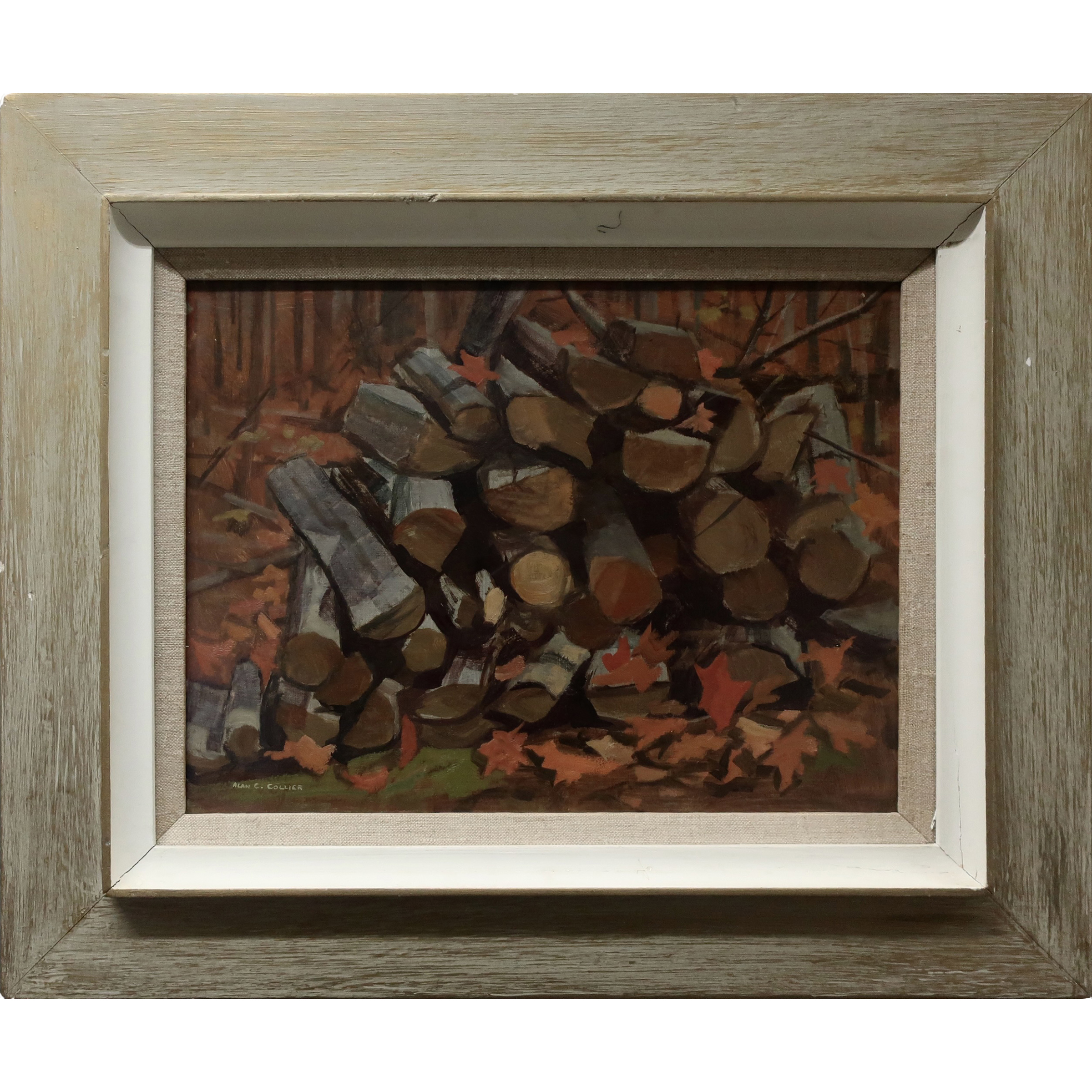 Wood Pile (Maple Hill Farm, Kaszuby, Ont.)