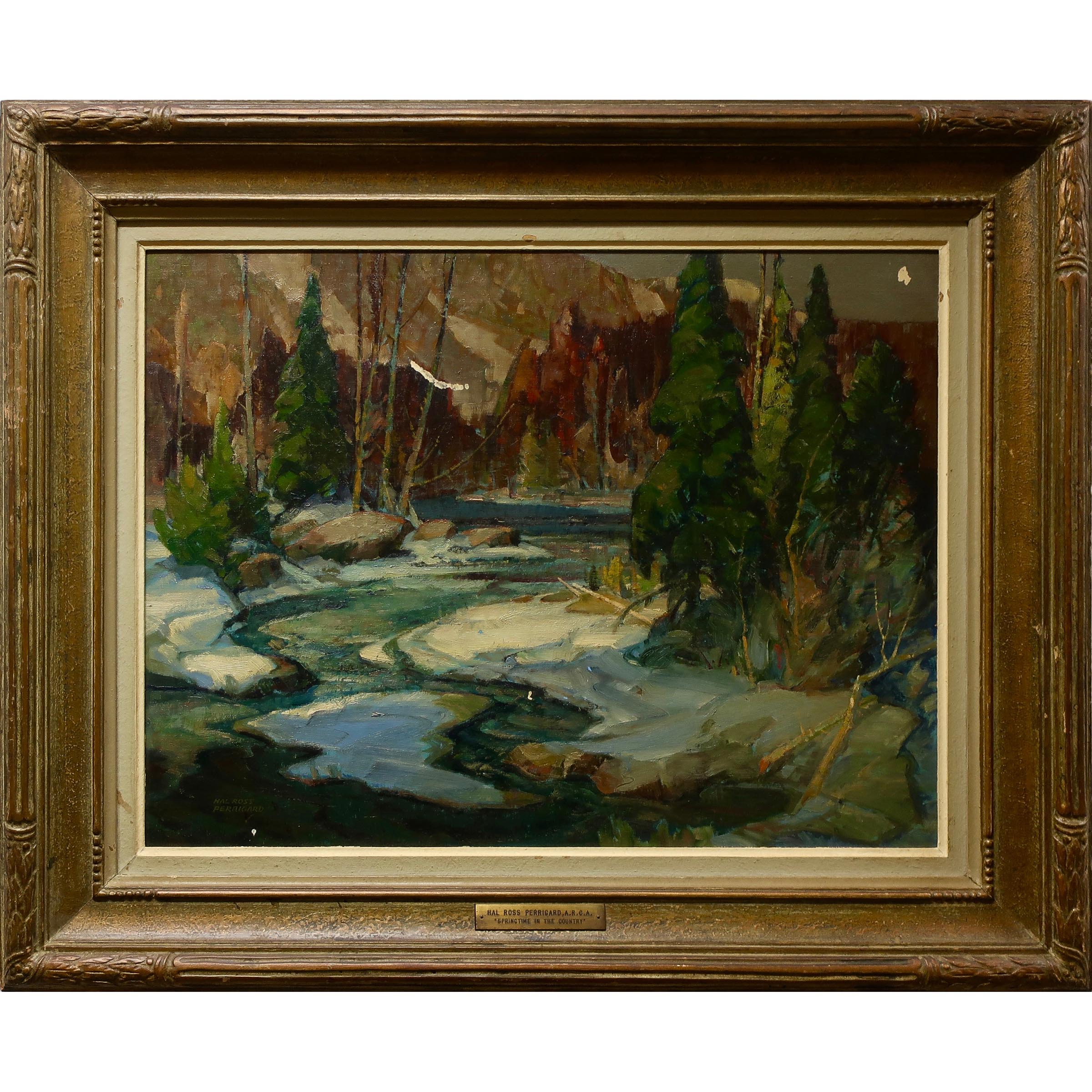 Townships Stream - March - Springtime in the Country