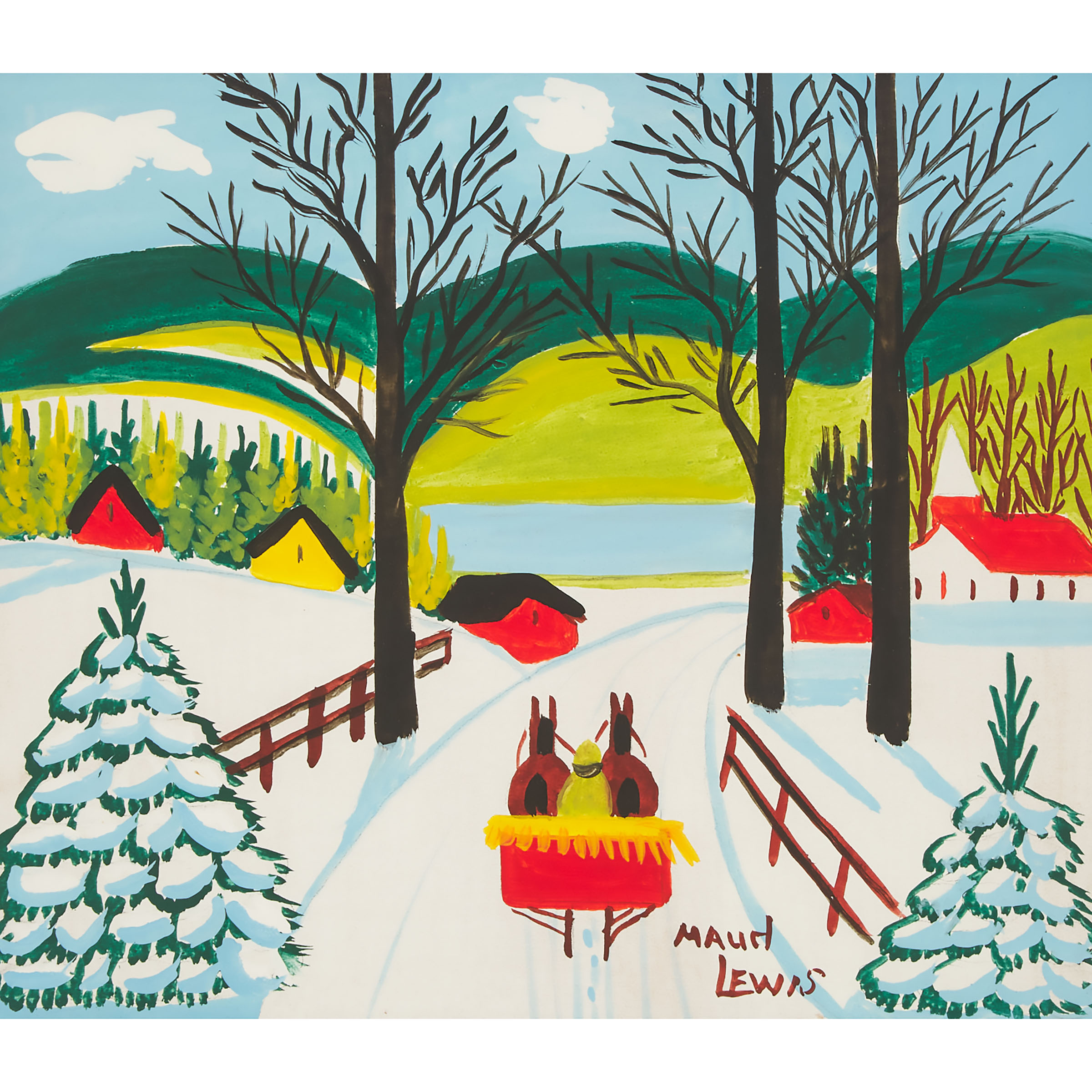 Untitled (Winter Scene)