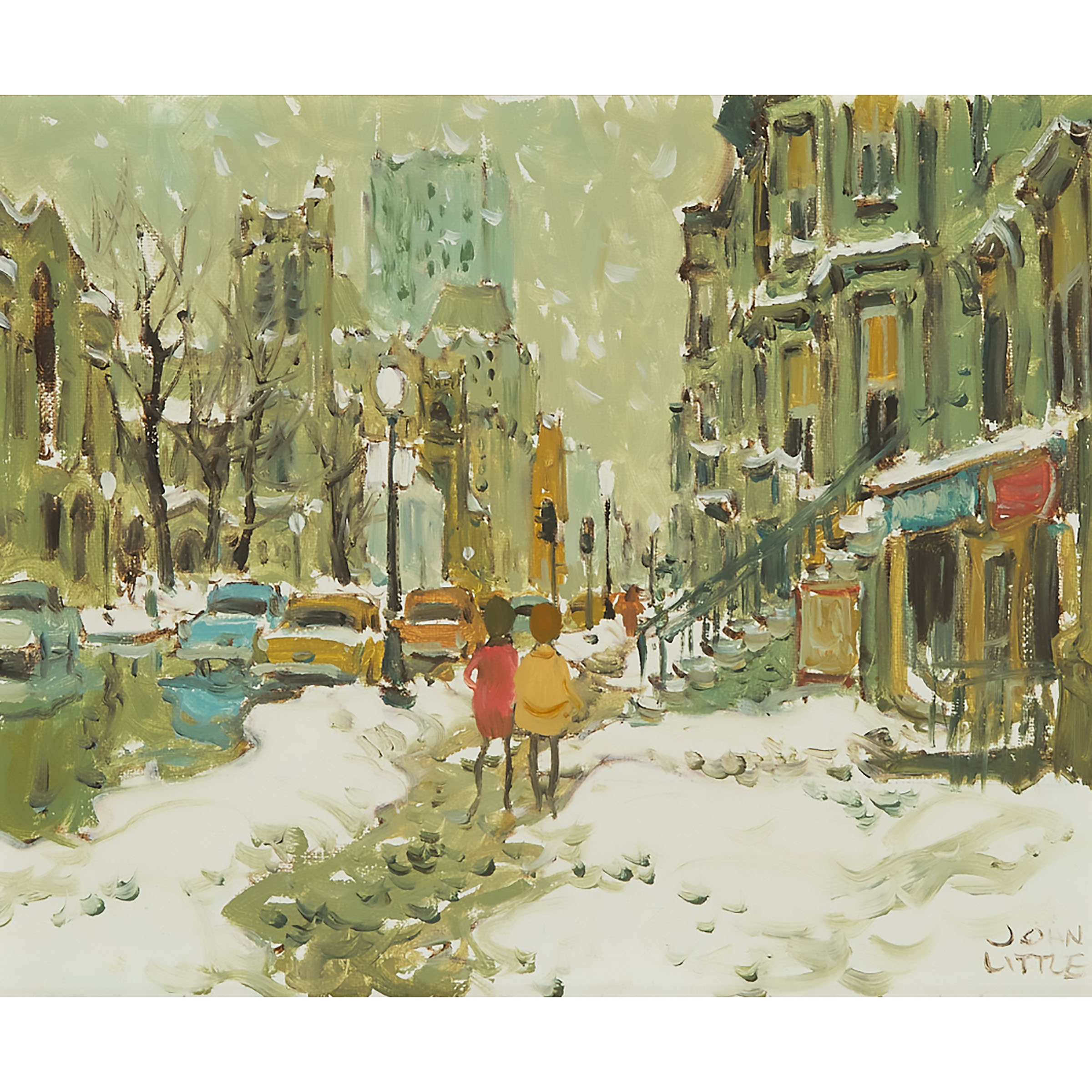 Sherbrooke St. from Guy, Montreal