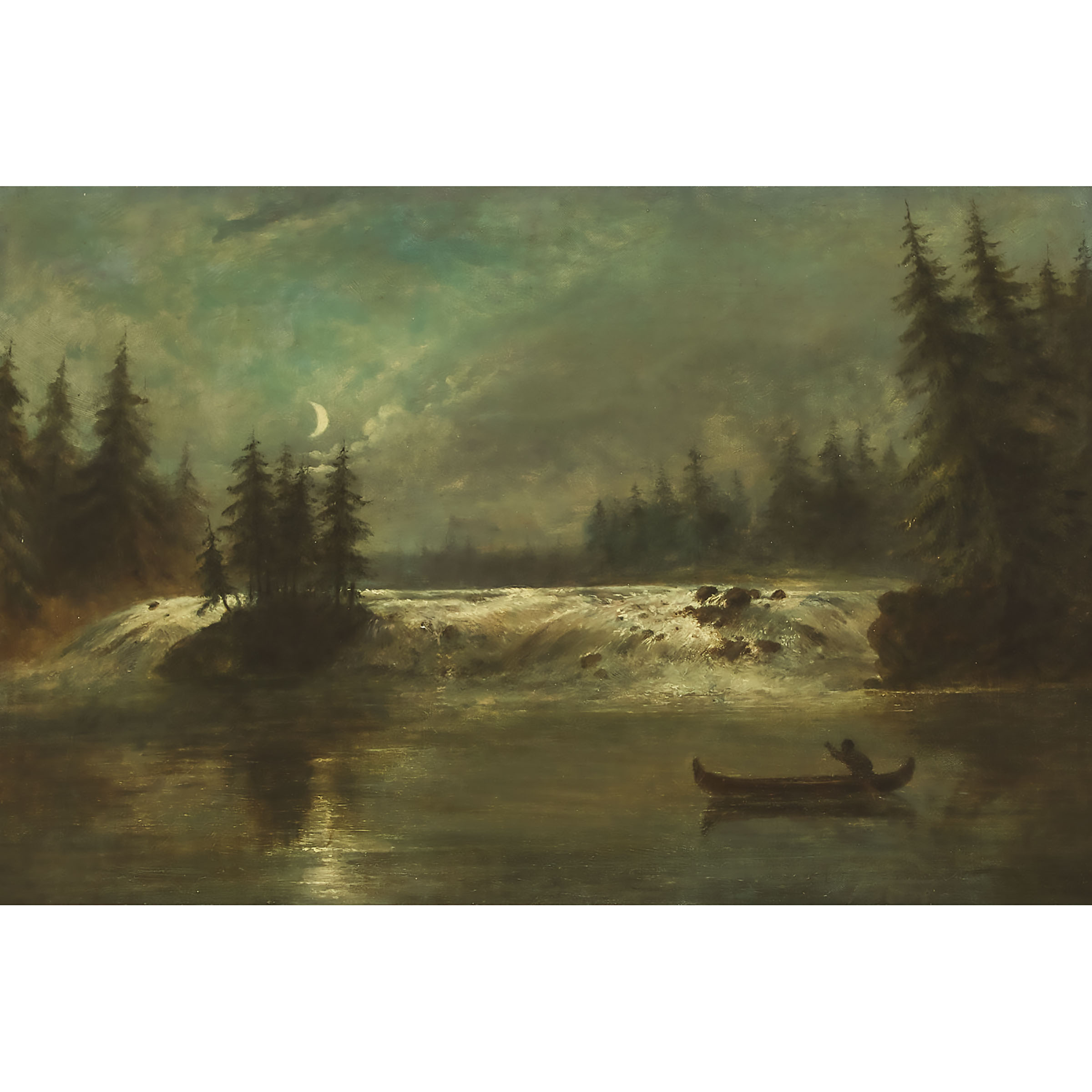Moonlight on the Rapids