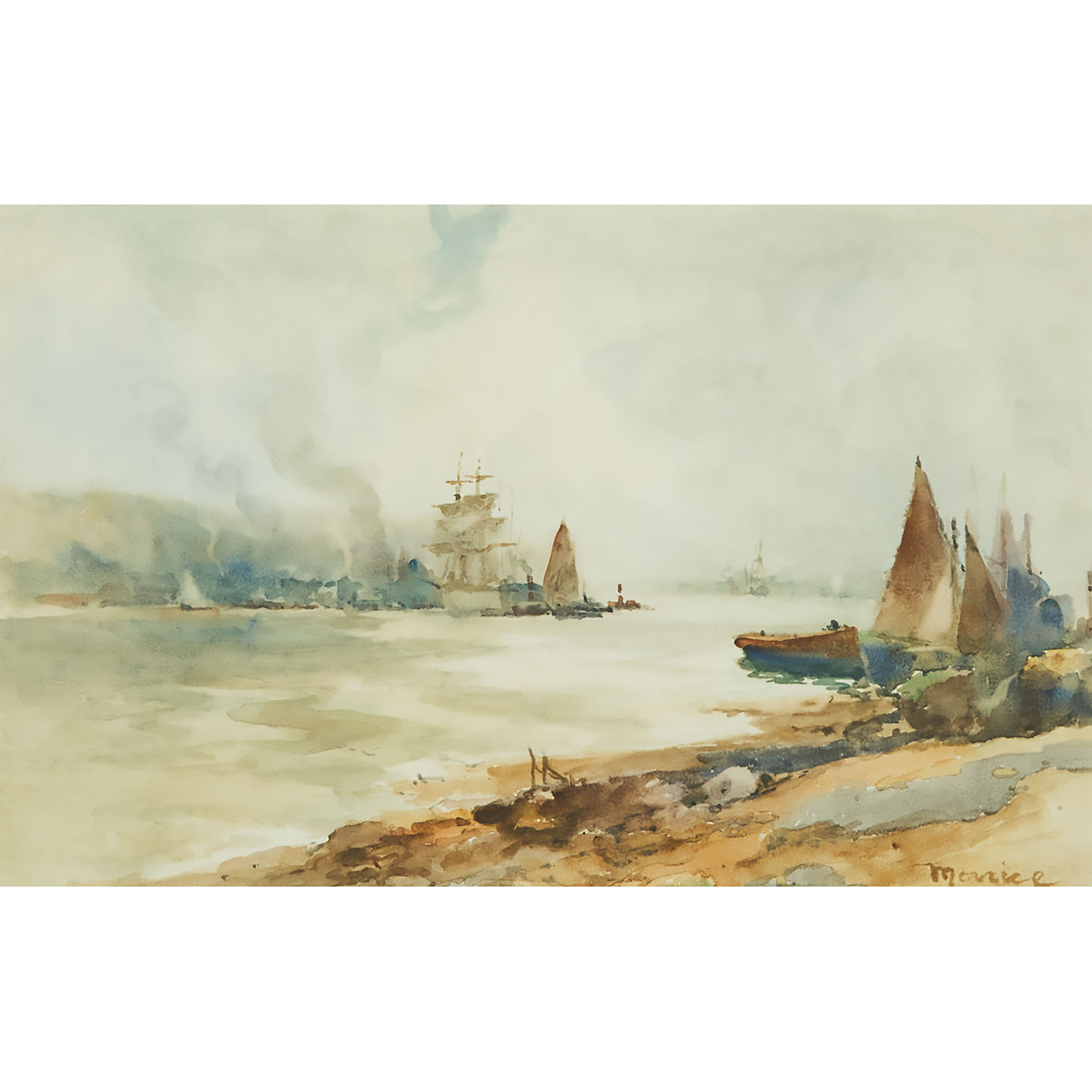Untitled (River Landscape)