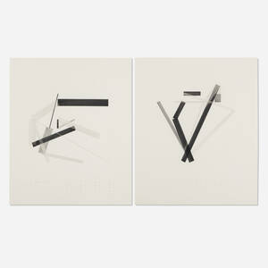 Pair 8 Drawings 62 and 88 (two works)