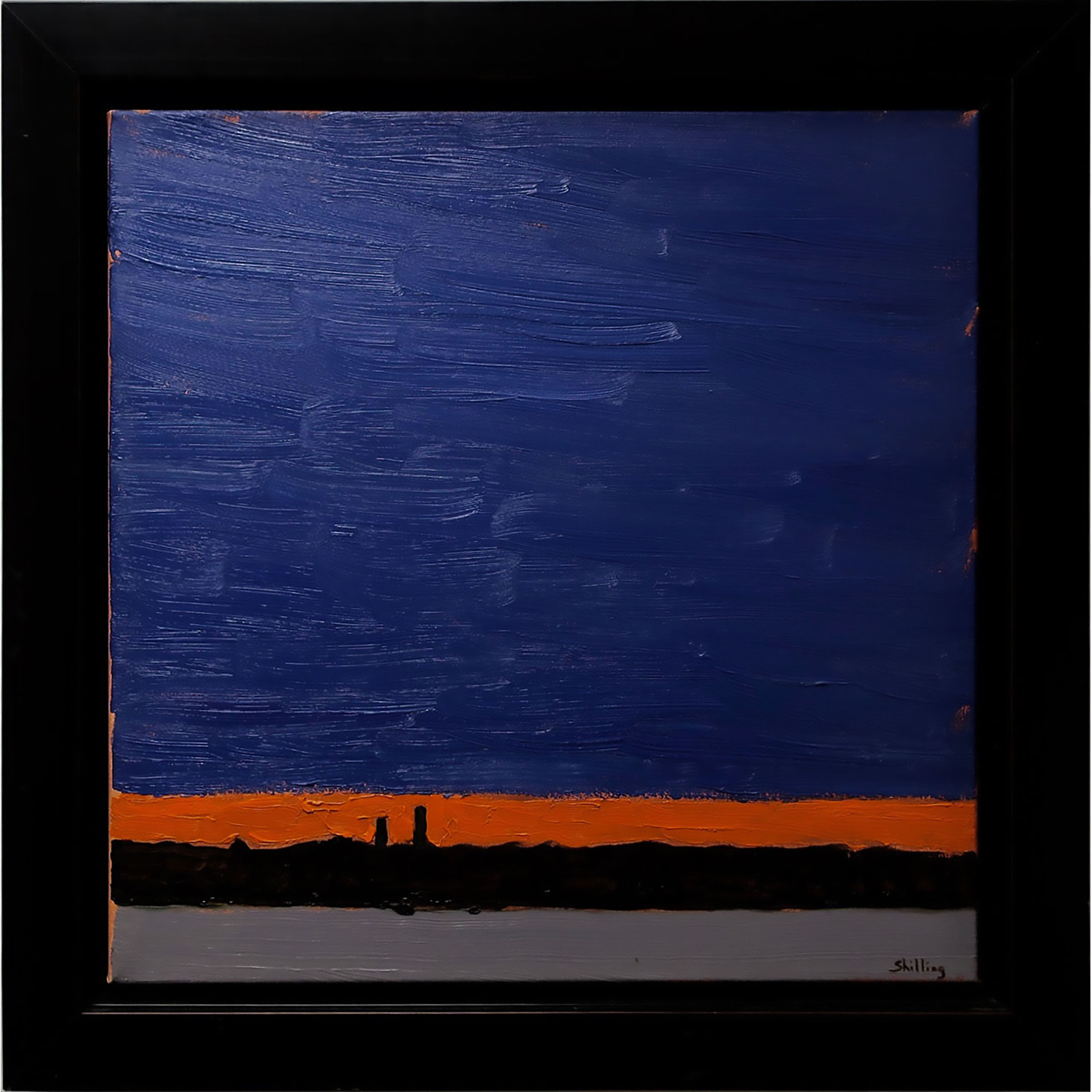 Dark Sky Over Distant Shore