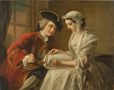 Philippe Mercier, The Lace Maker
