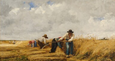 Rye Reapers, in Picardy (Faucheurs de seigle, en Picardie)