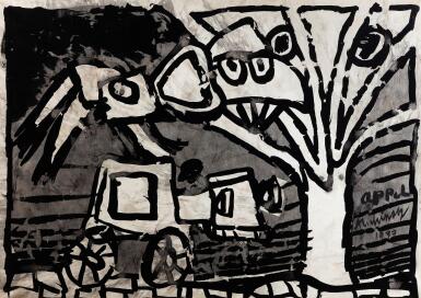 Pierre Alechinsky | Karel Appel, Jour des morts