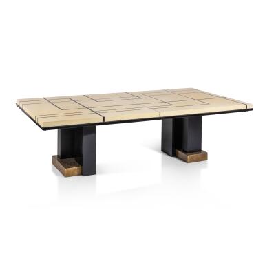 HERVÉ VAN DER STRAETEN, Table Déconstruction, pièce unique, commande spéciale