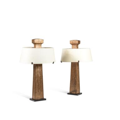 HERVÉ VAN DER STRAETEN, Paire de lampes Patmos