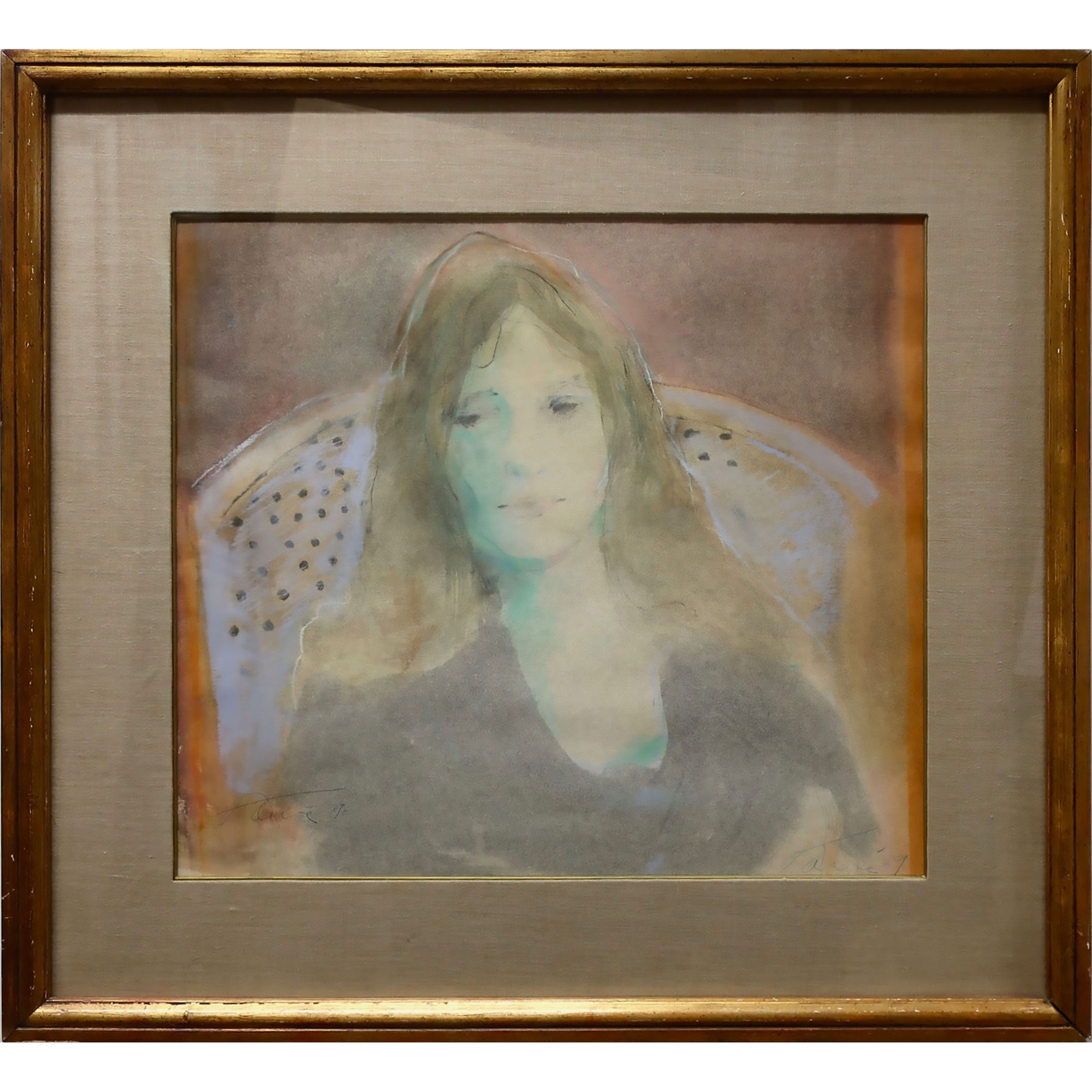 Woman and Chair
