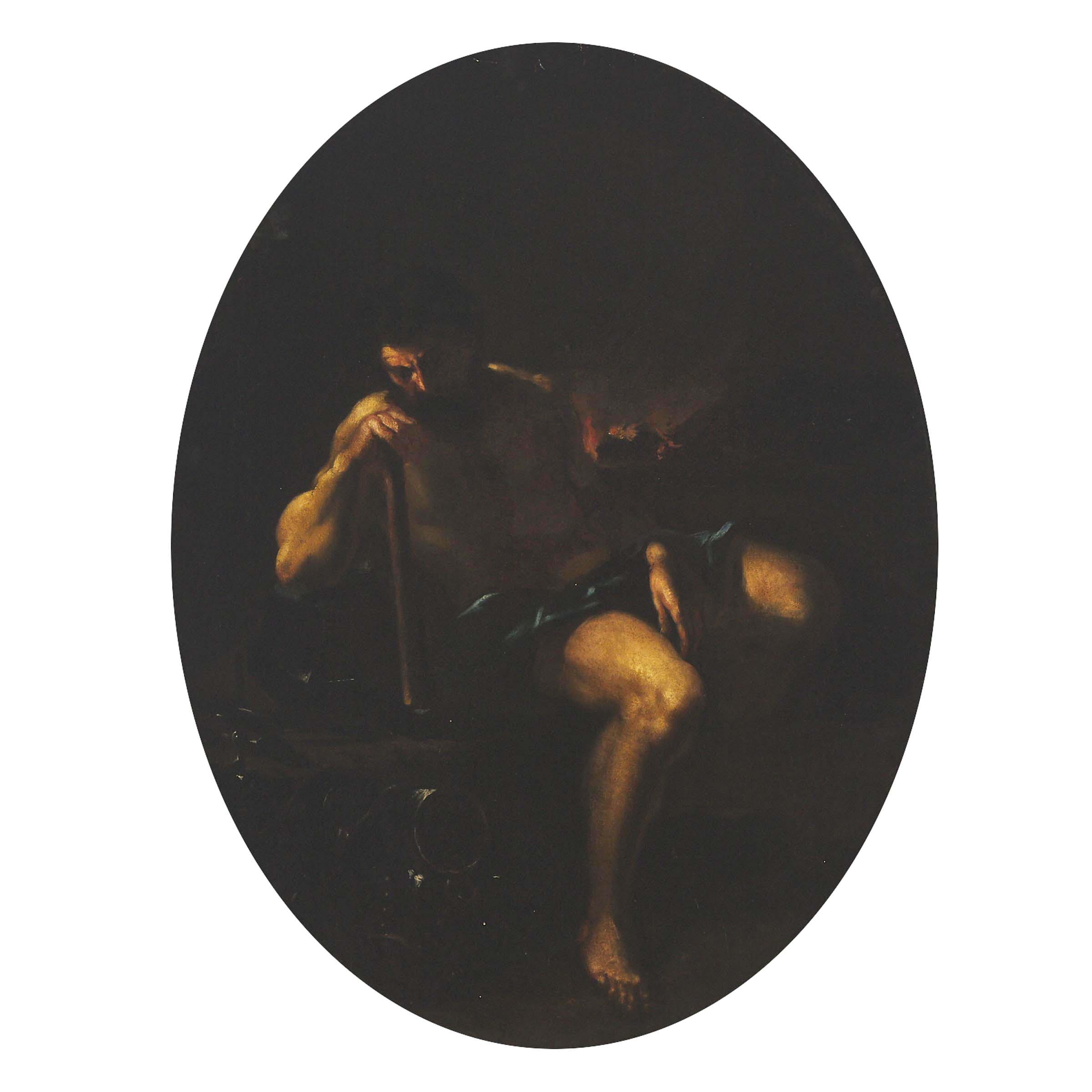 Saint Paul the Hermit in the Wilderness