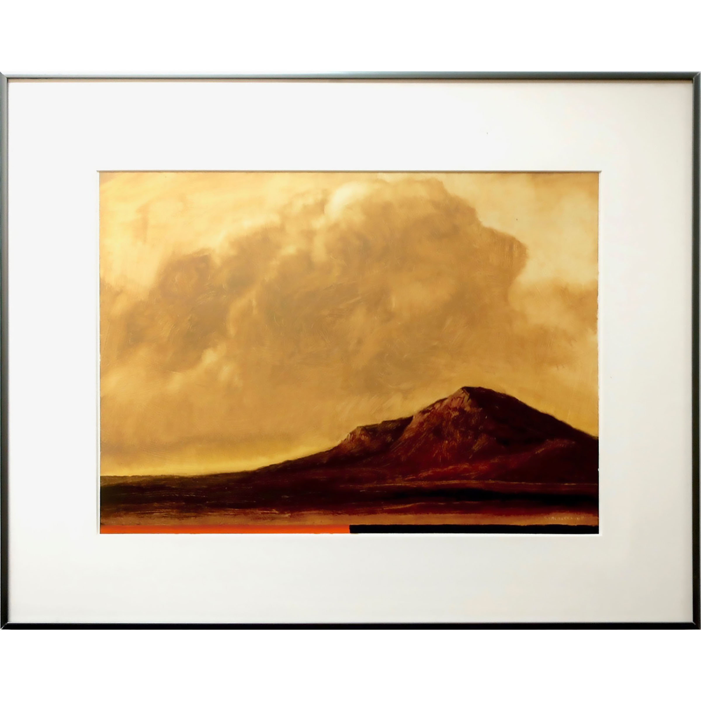 LAST LIGHT SERIES #4, MALPAYS (STUDY)