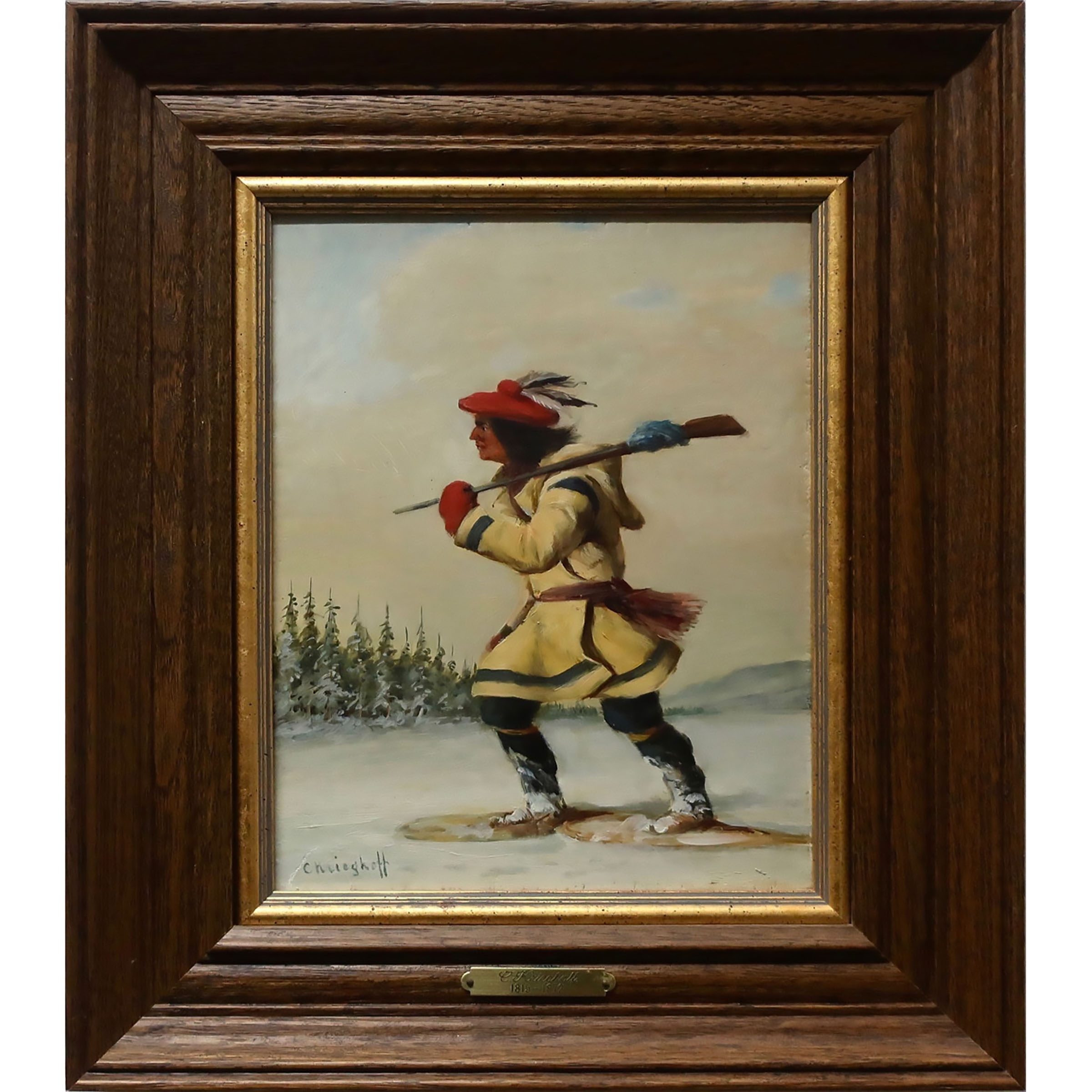 Hunter in Winter
