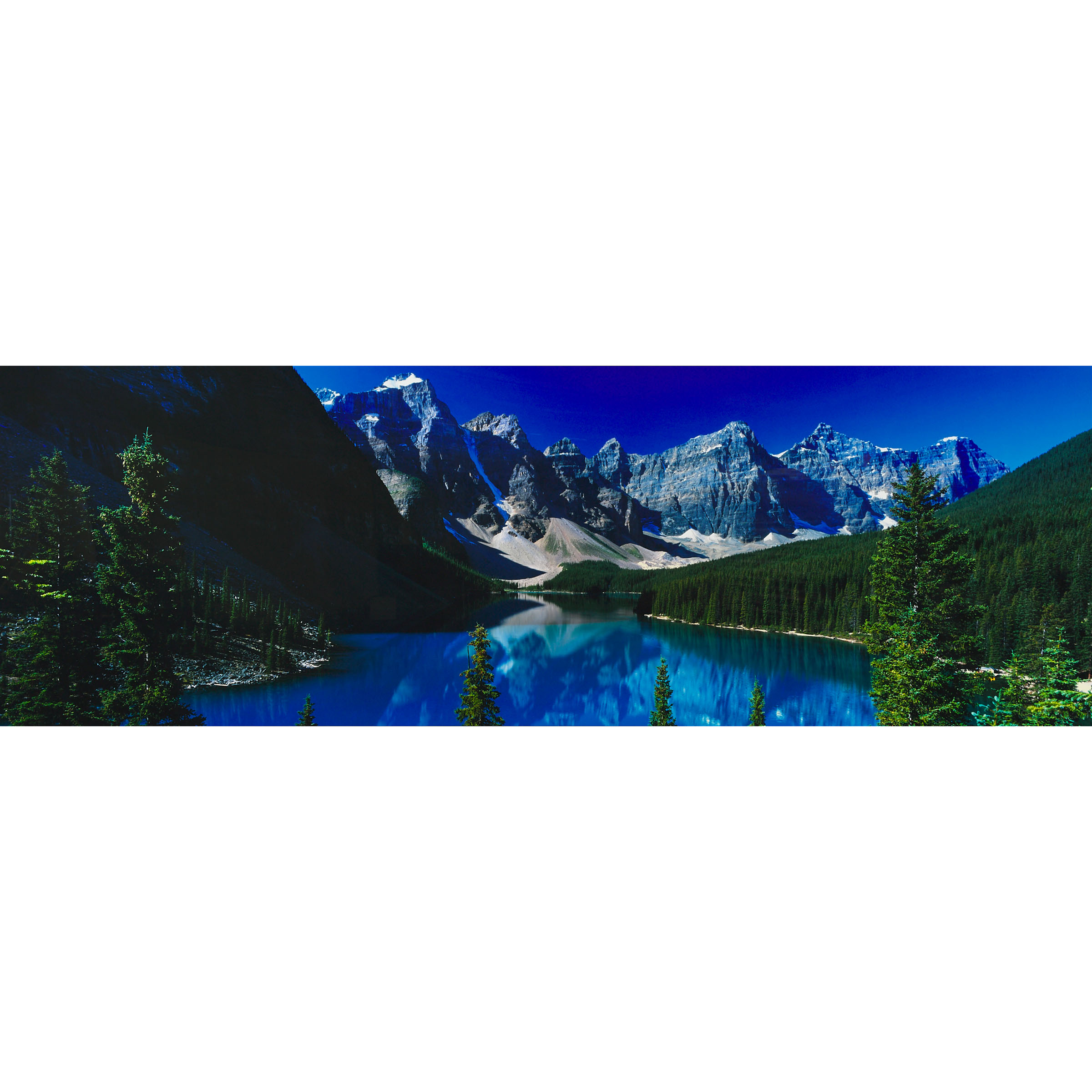 Lake Moraine (Rocky Mountains, Canada)