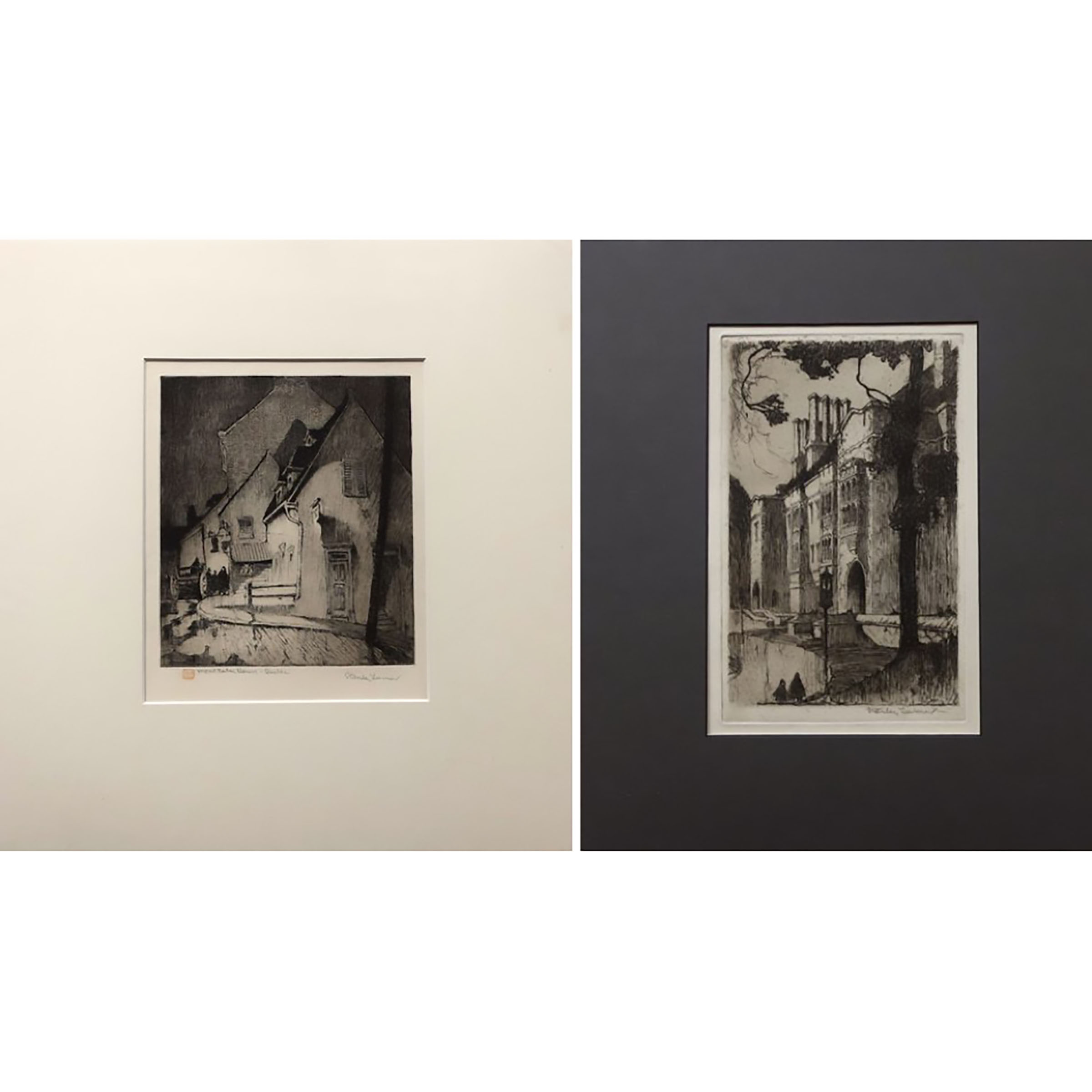 "MONTCALM HOUSE - QUEBEC", "UNTITLED (UNIVERSITY?)"