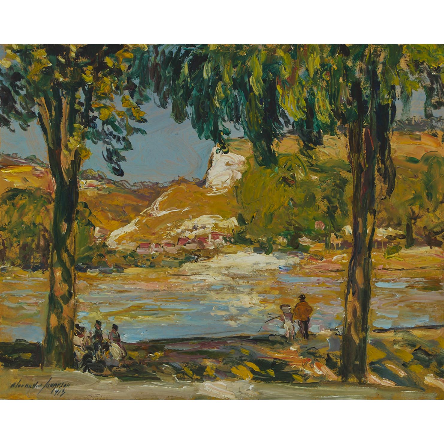 Chalk Cliff Vernon-Sur-Seine