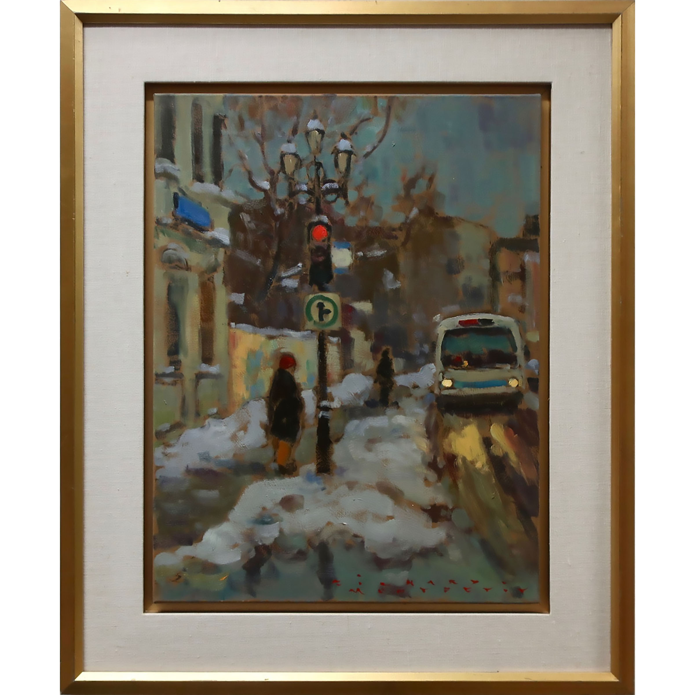 L'ARRÊT D'AUTOBUS - RUE SHERBROOKE