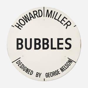 Bubbles store display sign
