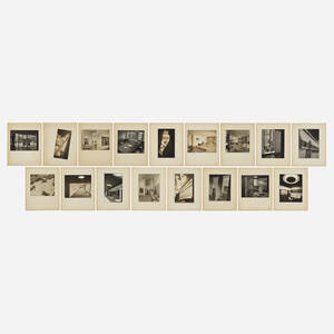 Collection of seventeen photographs