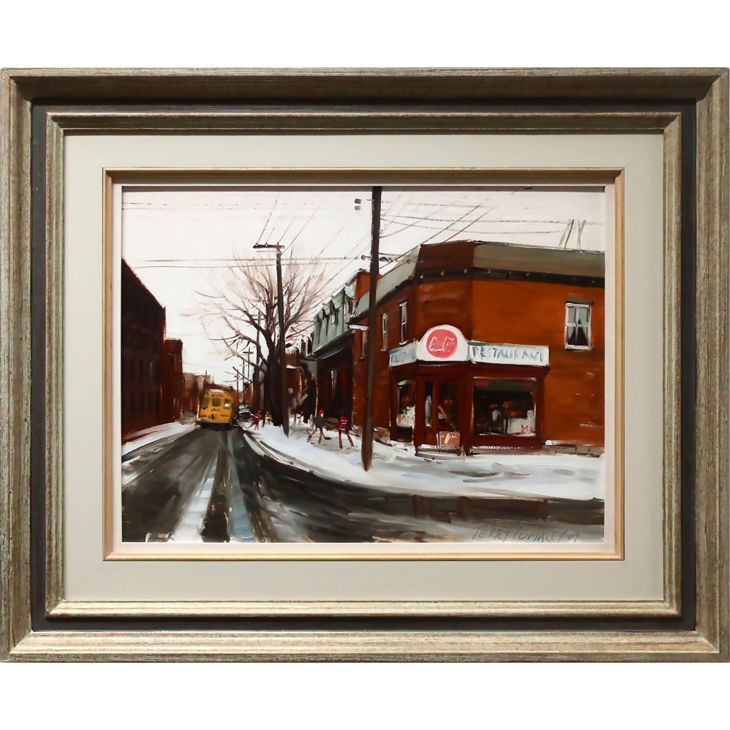 Untitled (Hockey Kids by Restaurant)