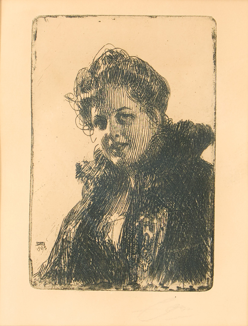 Anders Zorn, "Fru Granberg".