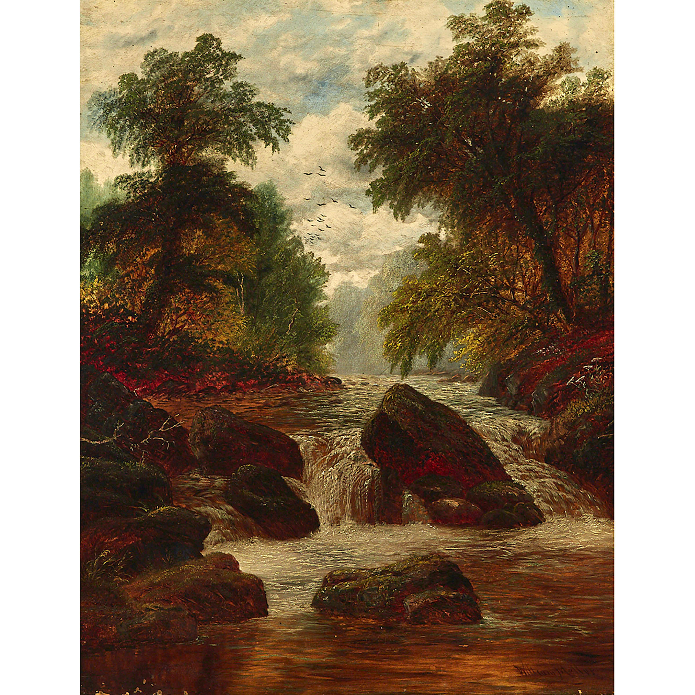 Woodland Waterfall