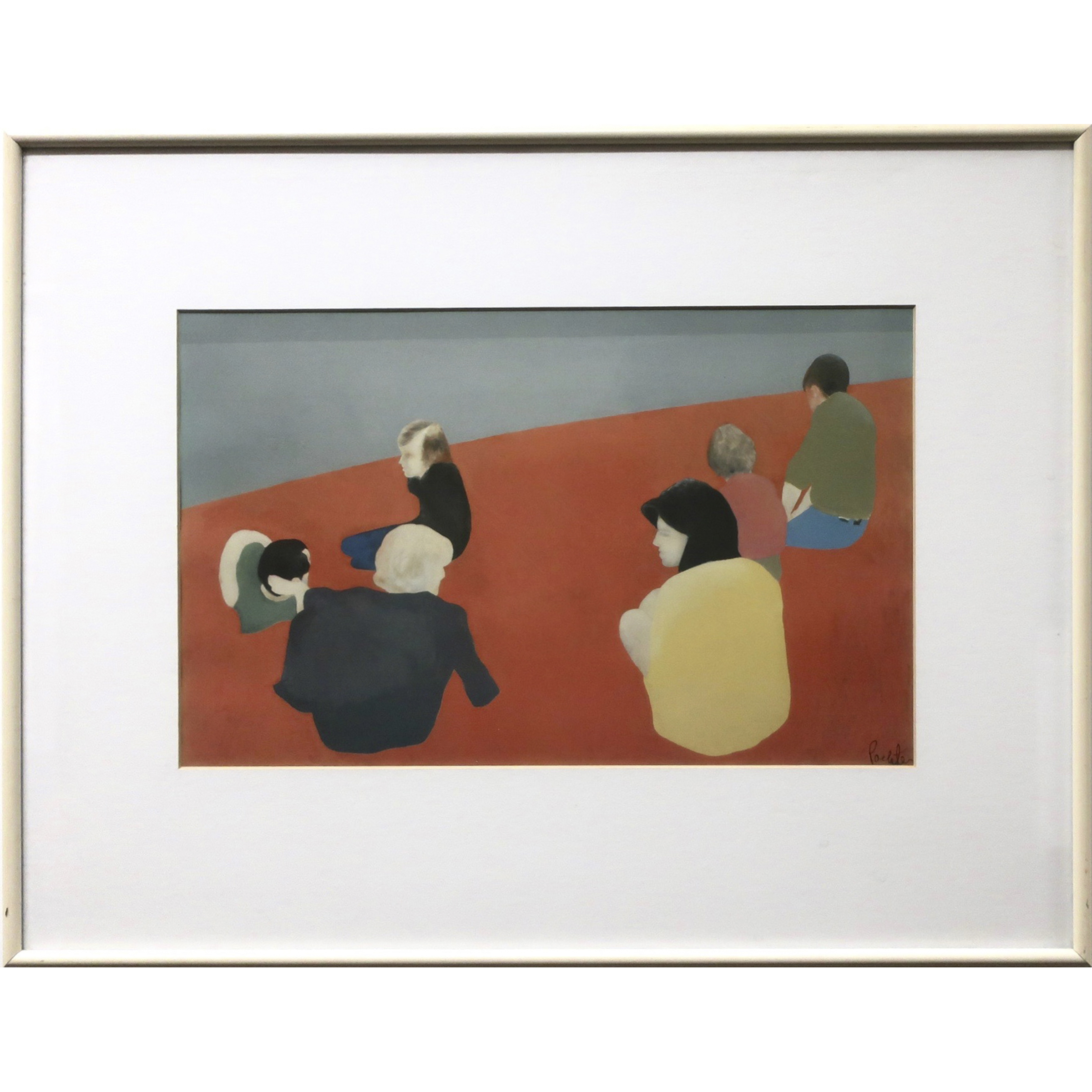 Six Figures in a Landscape