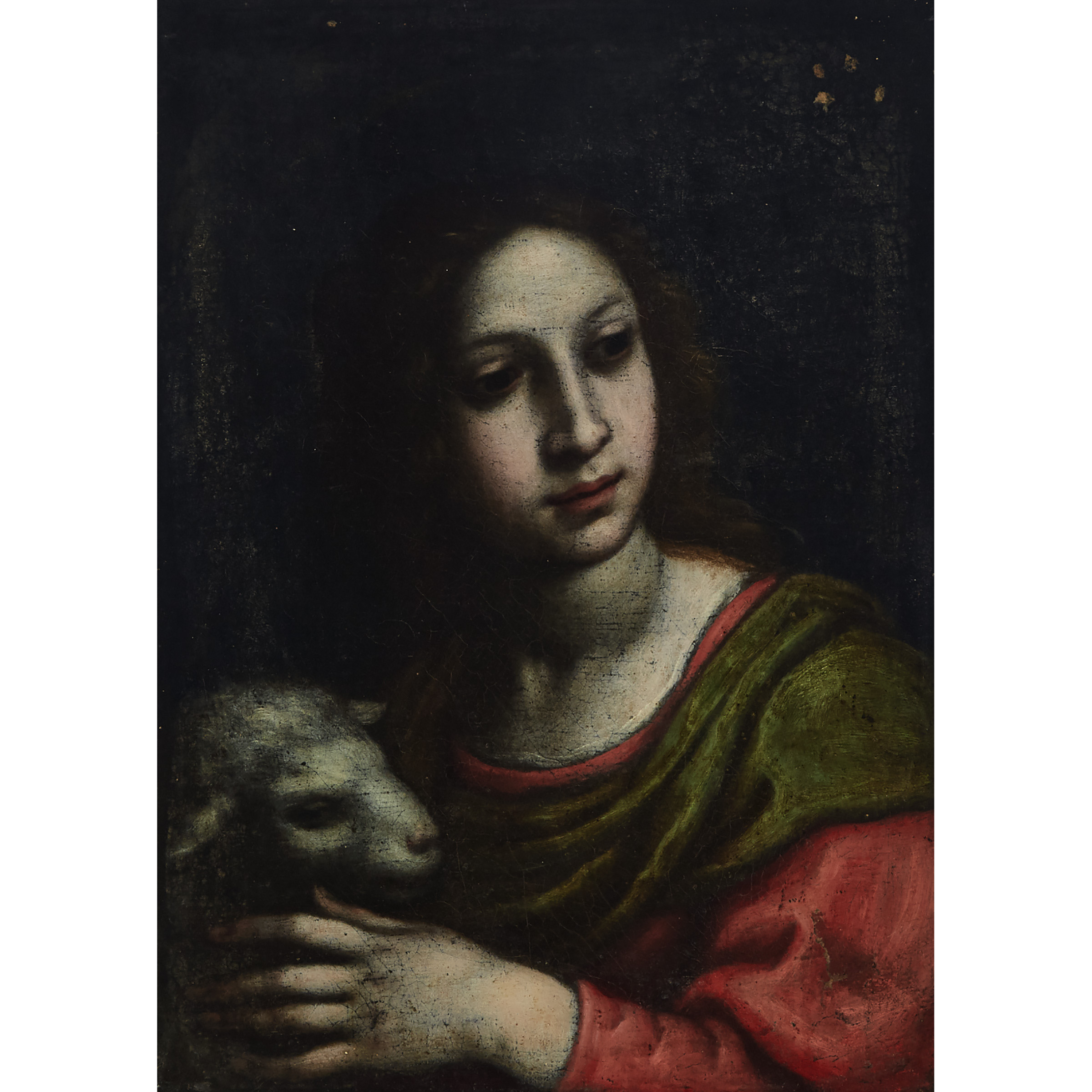 Saint Agnes and the Lamb