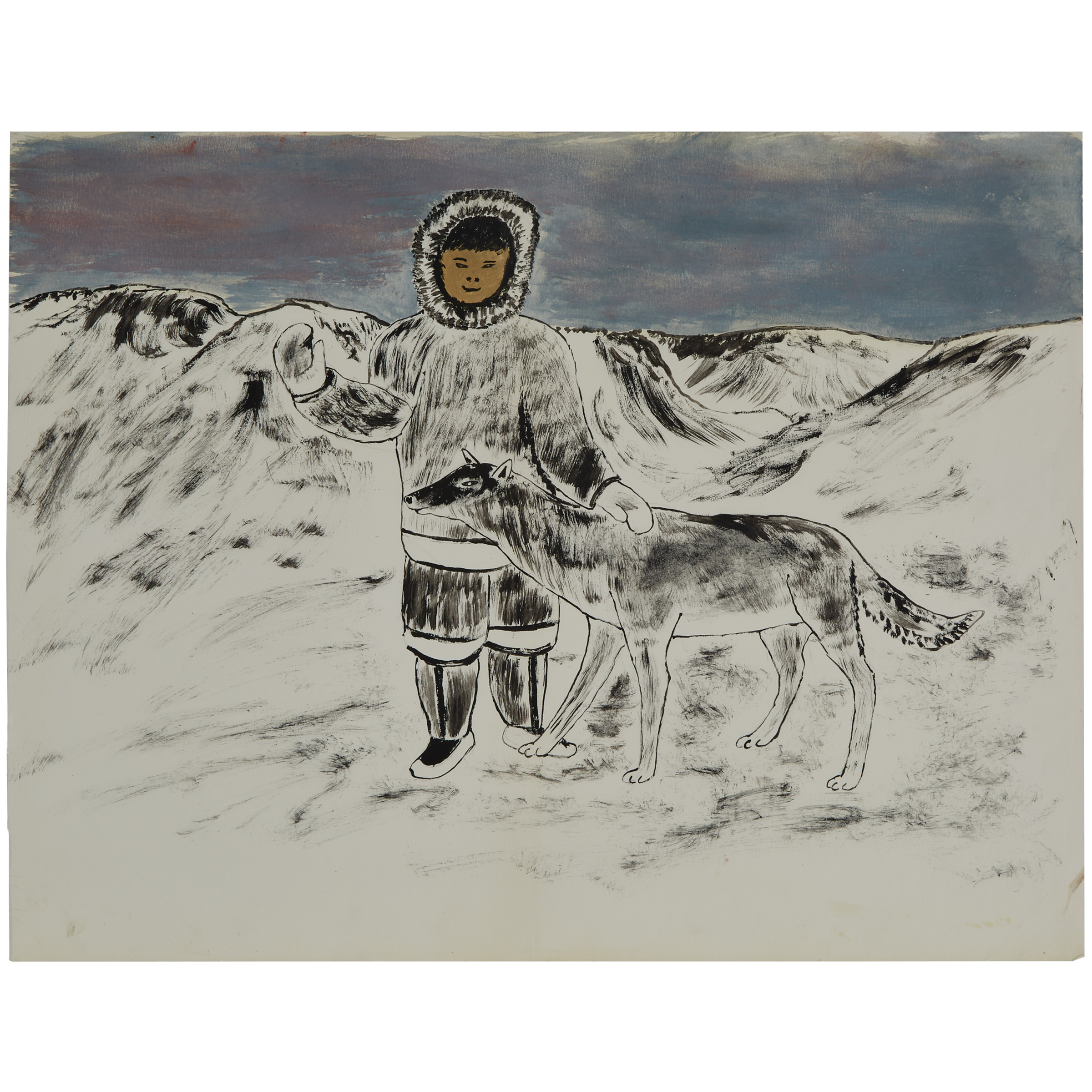 Boy and Dog