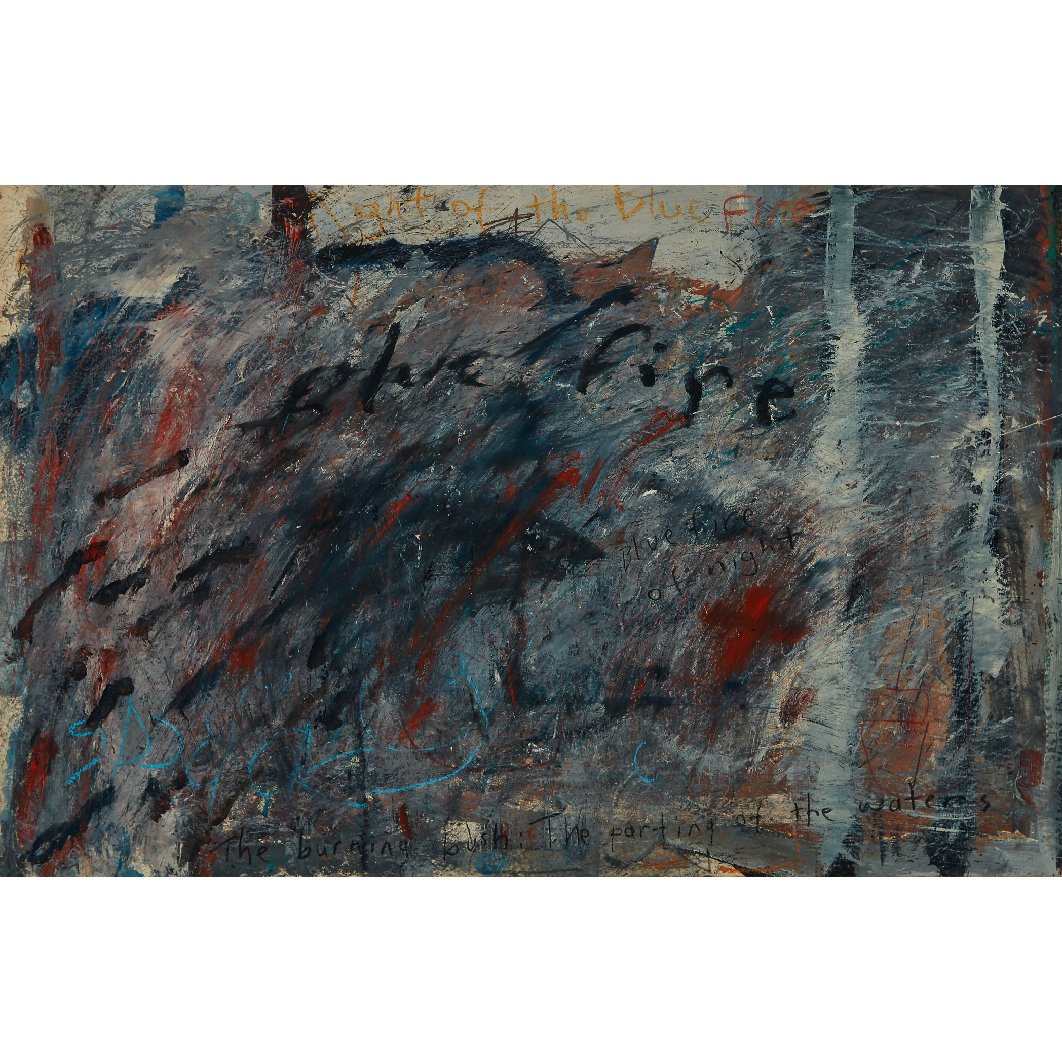 Untitled (Blue Fire)