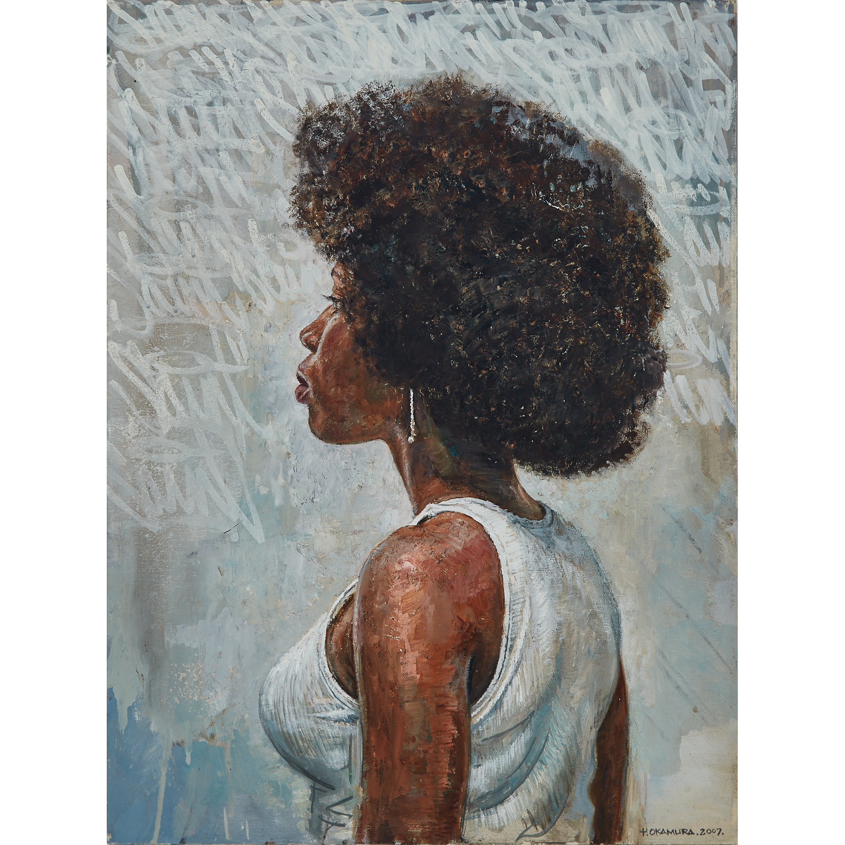 Saint Tag (Girl with Afro)