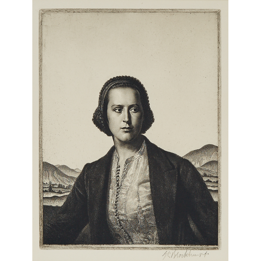 YOUNG WOMANHOOD (THE ARTIST'S WIFE), 1931 [FLETCHER, 70]