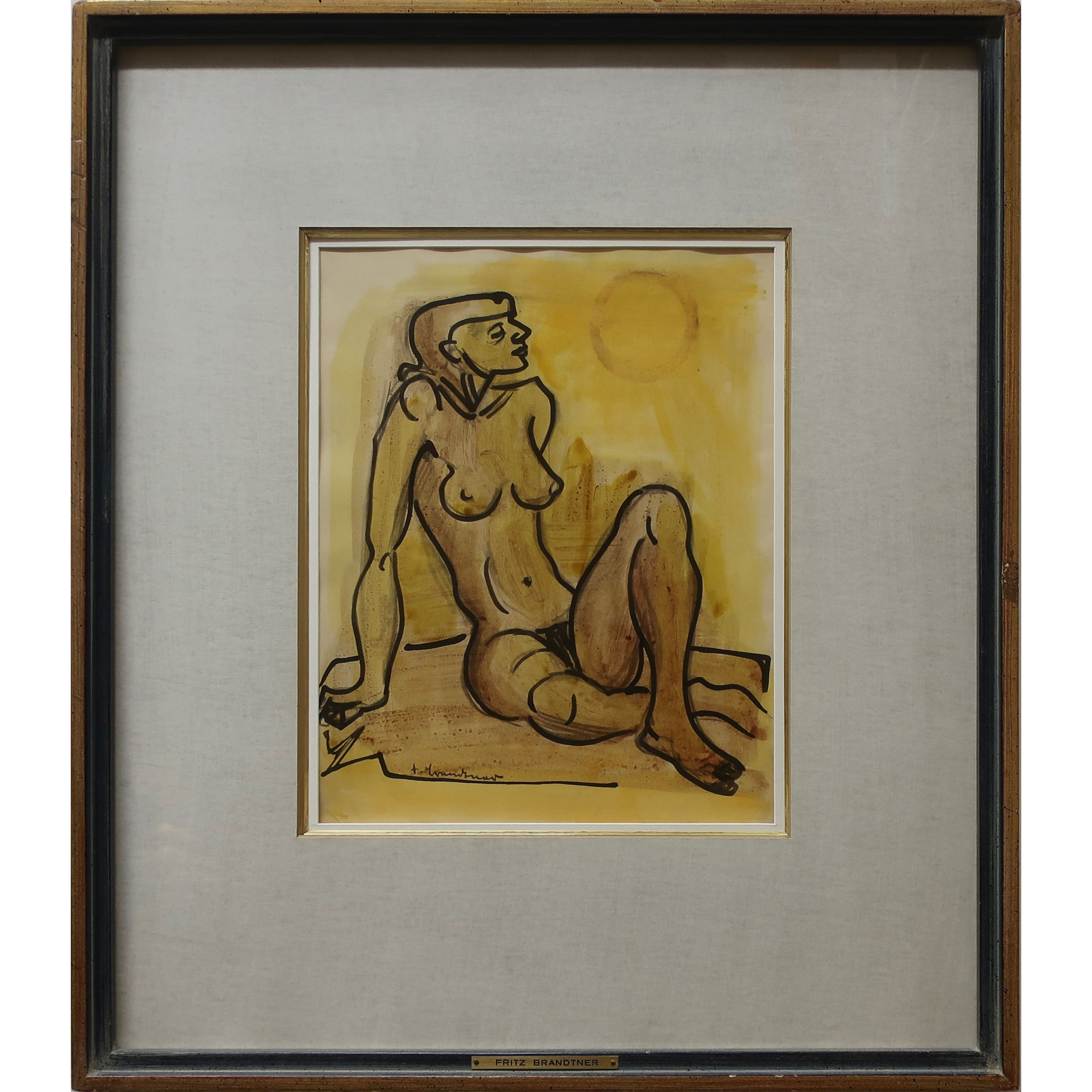 Seated Nude