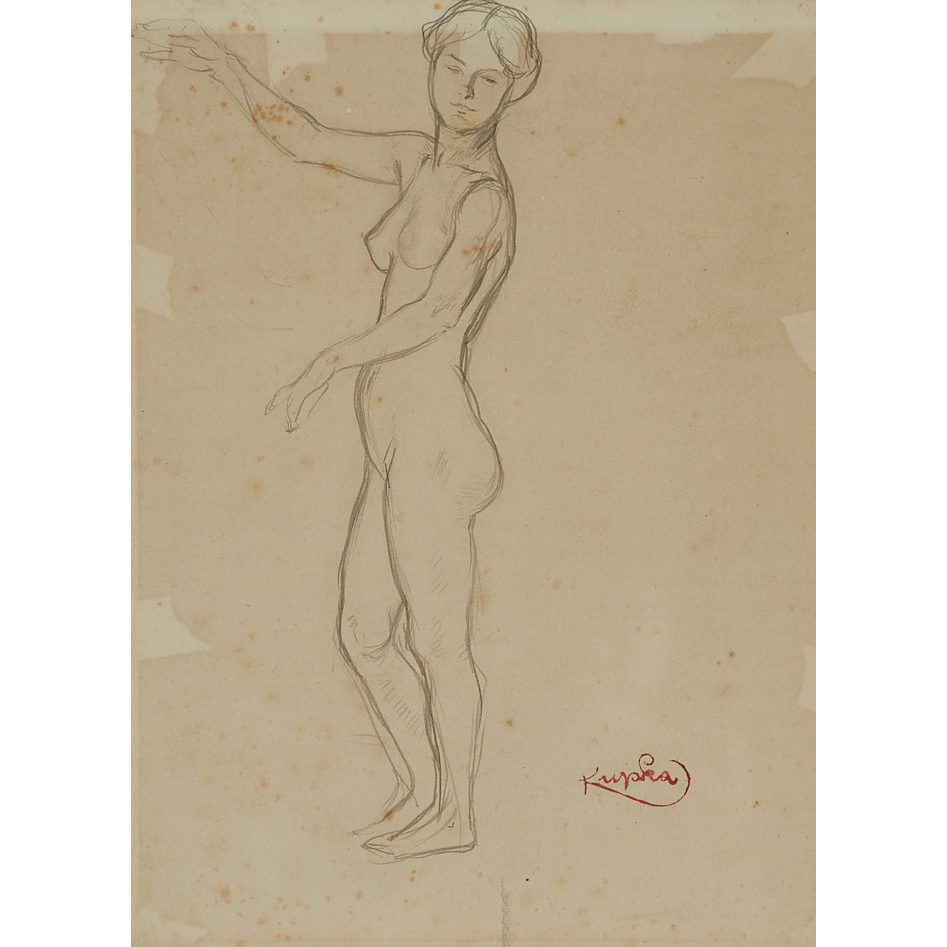 STUDY FOR "ARISTOPHANES LYSISTRATA", CIRCA 1905-1906