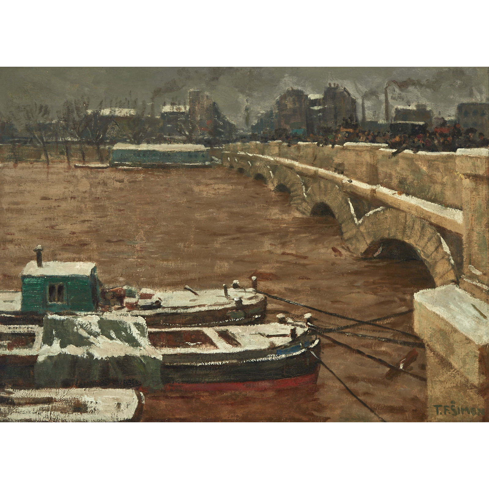 Boats in a Harbour