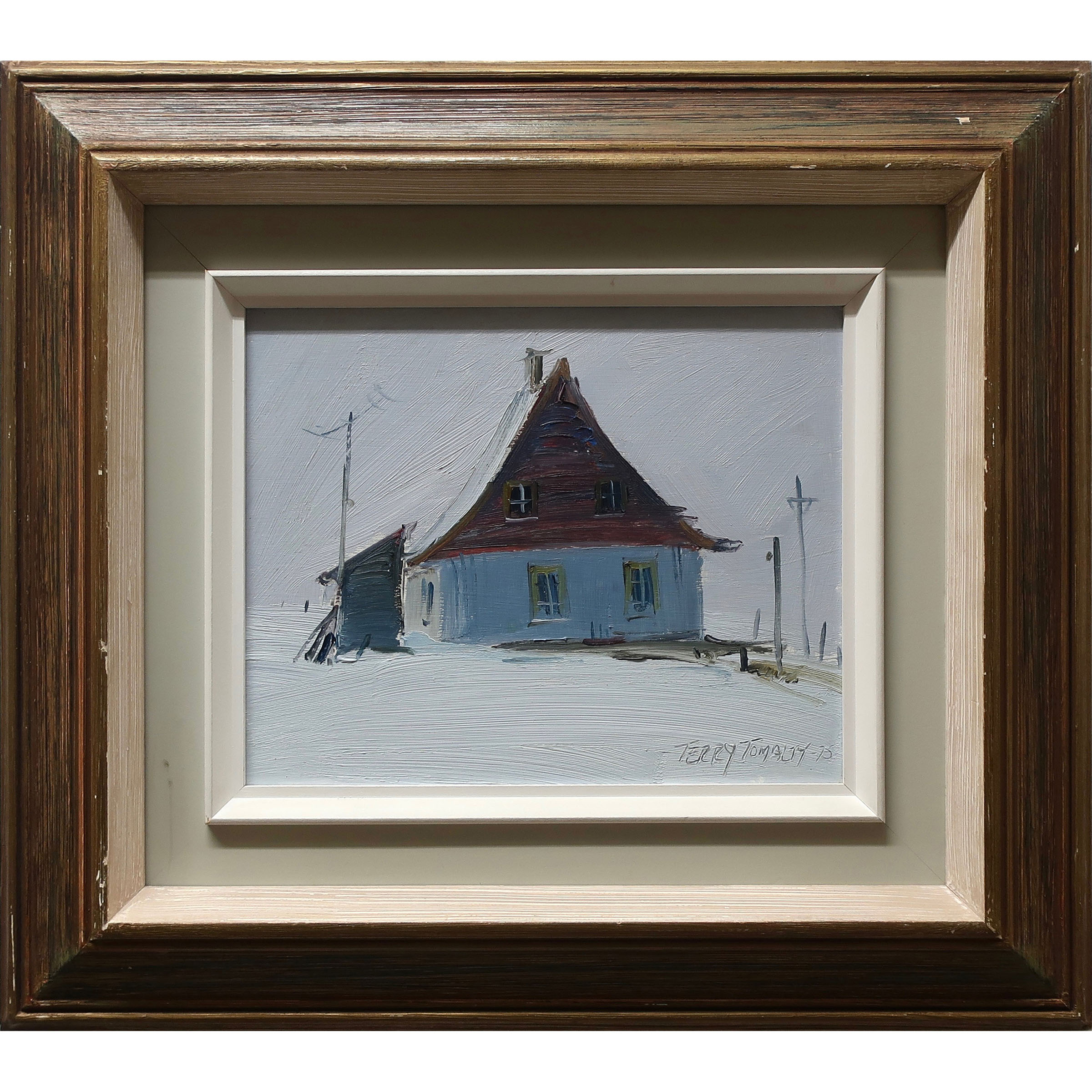 Outhouse & Fog