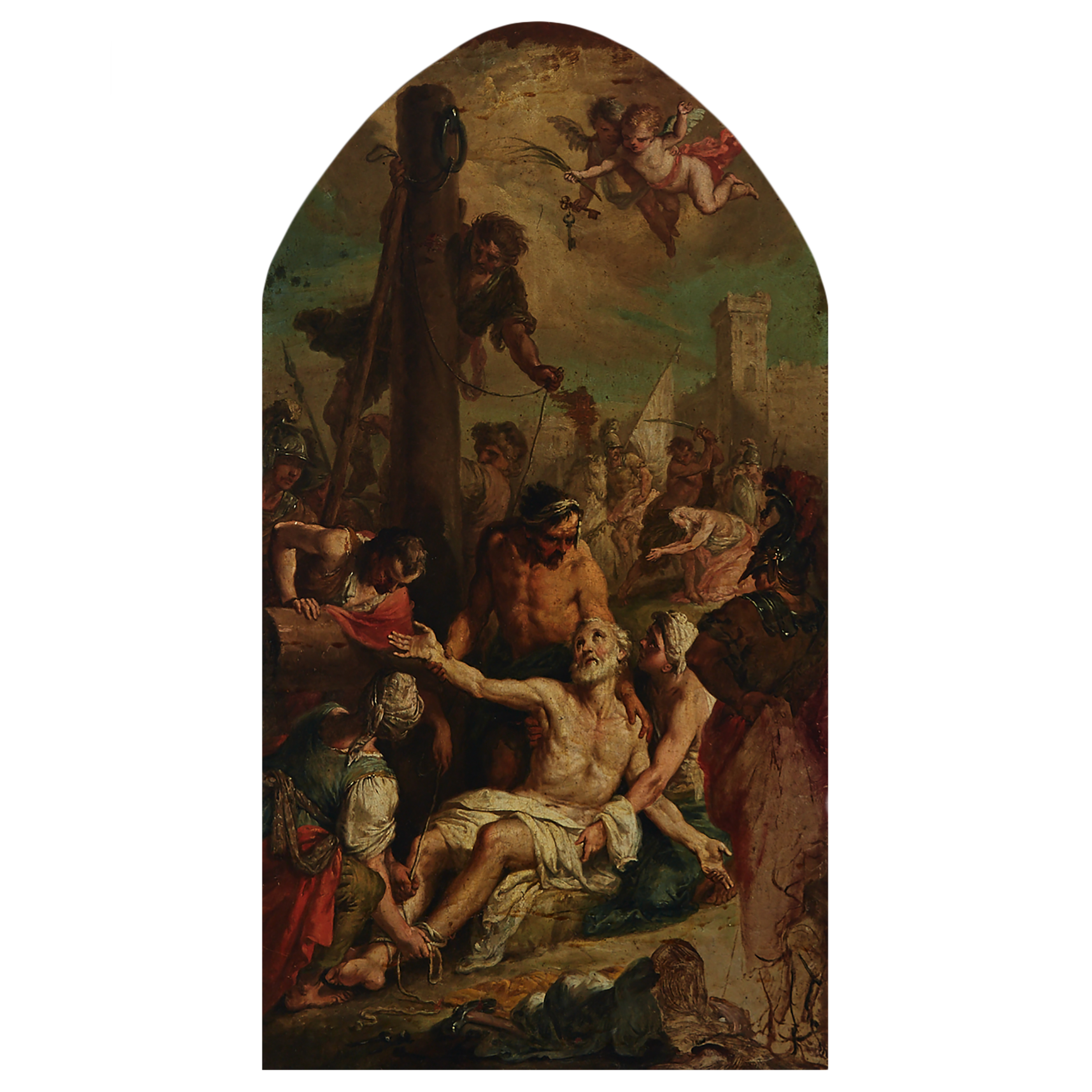 The Crucifixion of Saint Peter and the Martyrdom of Saint Paul