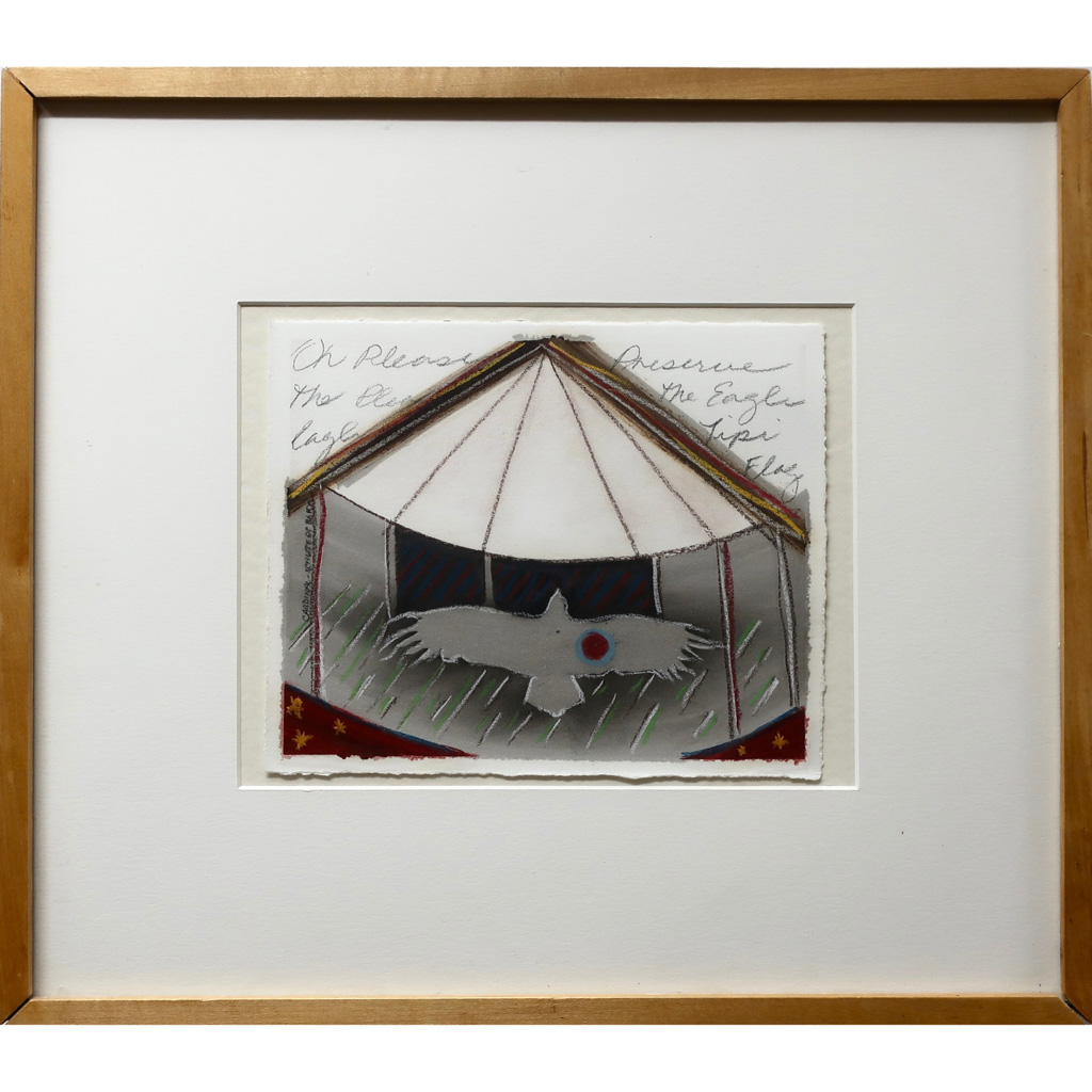 Untitled (Eagle Flag)