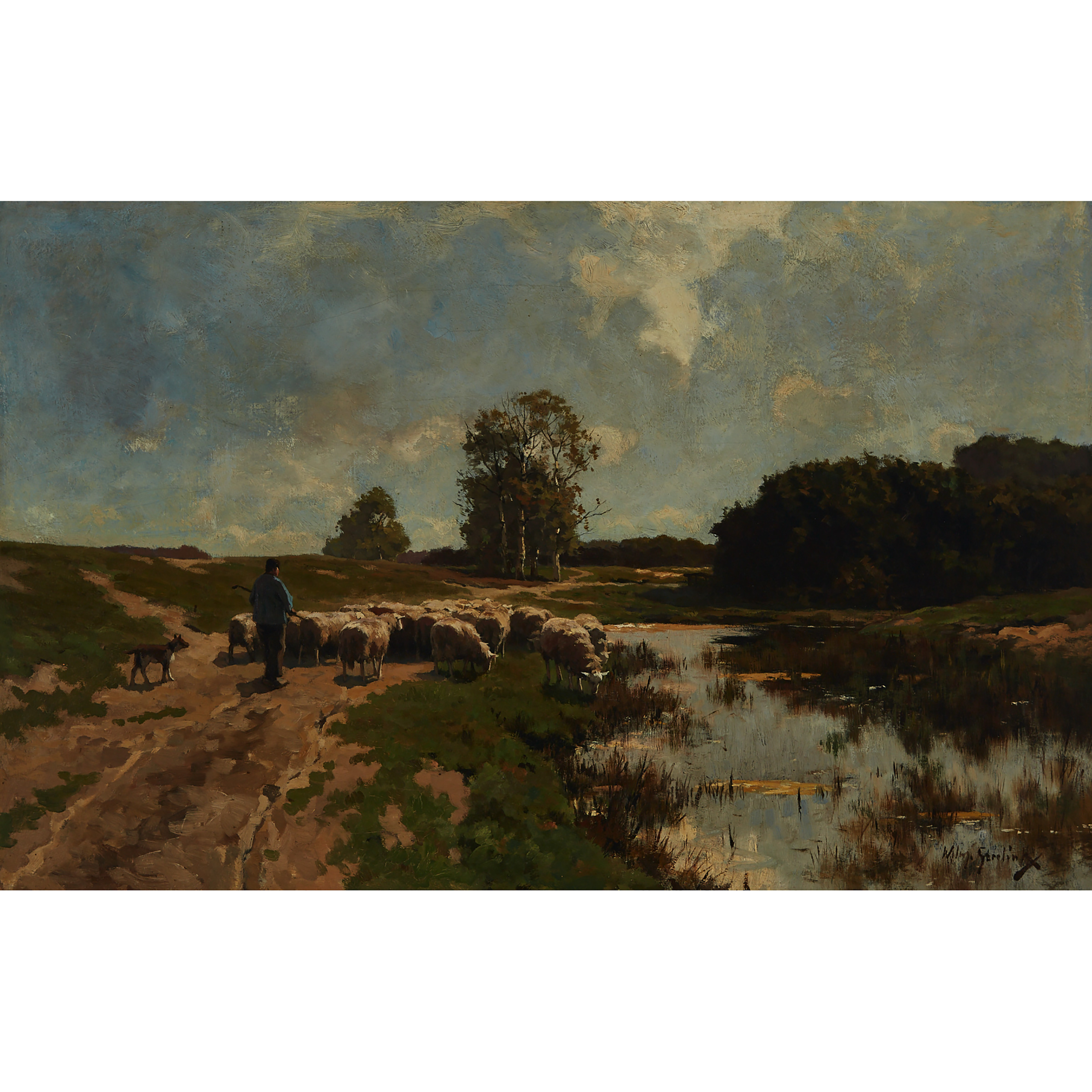 Shepherd and Sheep