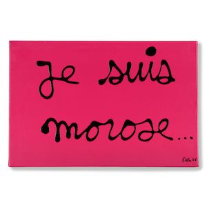 BEN, (1935-2024) Je suis morose 2011