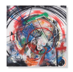 FUTURA 2000, FUTURA 2000 (LEONARD McGURR) (N. 1955) Untitled 1985